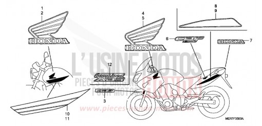 MARKE CBF600NA6 de 2006