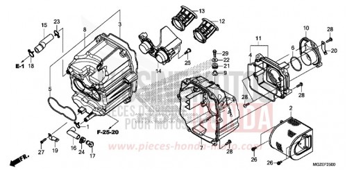 LUFTFILTER CB500FAE de 2014