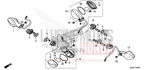 BLINKER CB500FAE de 2014