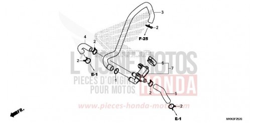 LUFTEINSPRITZ-STEUERVENTIL CB650RAK de 2019