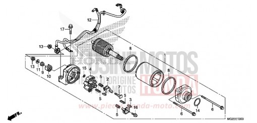 ANLASSER CB500FAE de 2014