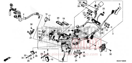 KABELBAUM CB500FAE de 2014