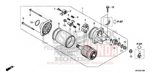 ANLASSER CB650RAK de 2019