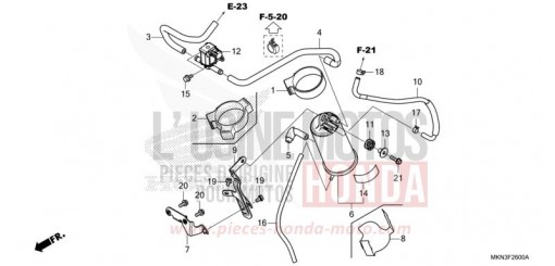 AKTIVKOHLEBEHAELTER CB650RAK de 2019