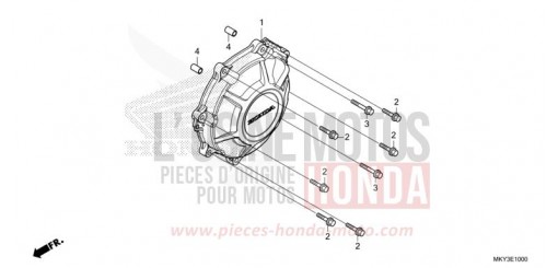 GENERATORABDECKUNG CB650RAM de 2021