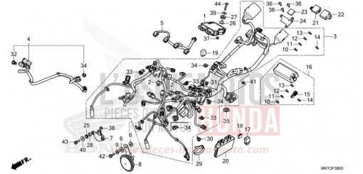 KABELBAUM CB650RAM de 2021