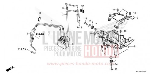 ABS-MODULATOR CB650RAN de 2022