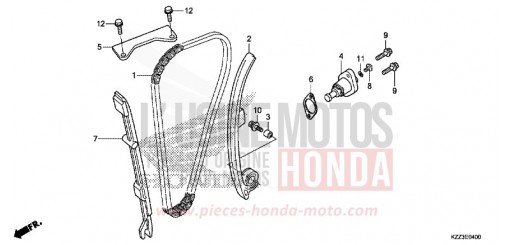 NOCKENWELLENKETTE/SPANNVORRICHTUNG CRF250LF de 2015