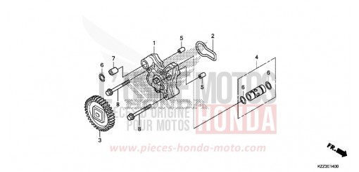 OELPUMPE CRF250LF de 2015