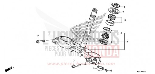LENKSCHAFT CRF250LF de 2015