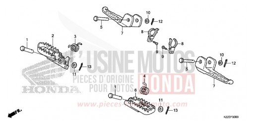 STUFE CRF250LF de 2015
