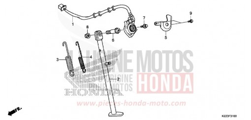 STAENDER CRF250LF de 2015