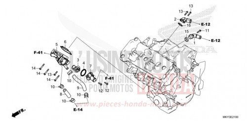 THERMOSTAT CB650RAN de 2022
