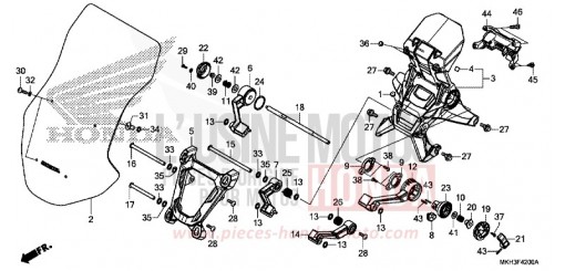 PARE-BRISE ADV750K de 2020