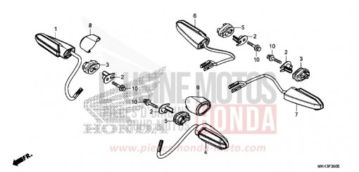 CLIGNOTANT ADV750K de 2020