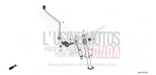 SEITENSTAENDER CB650RAN de 2022