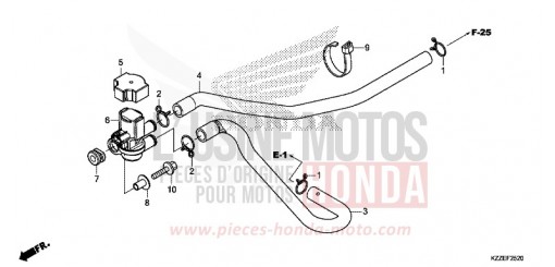 LUFTEINBLASMAGNETVENTIL CRF250LAH de 2017