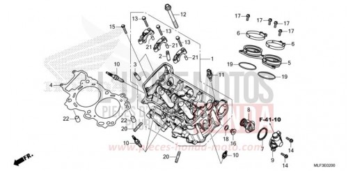 ZYLINDERKOPF NT1100AN de 2022