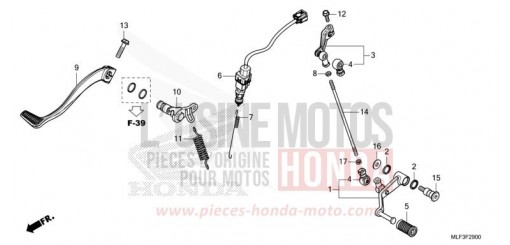 PEDAL NT1100AN de 2022