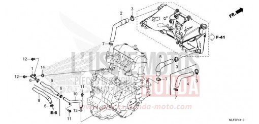 KUEHLERSCHLAUCH/WASSERROHR NT1100AN de 2022