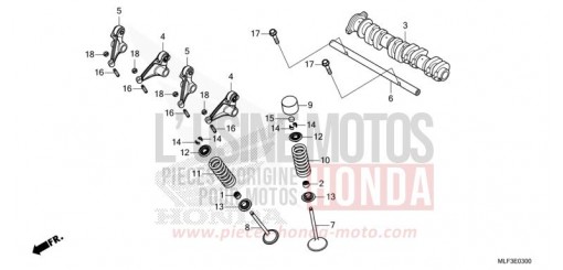 NOCKENWELLE/VENTIL NT1100AN de 2022