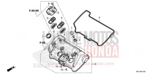 ZYLINDERKOPFDECKEL NT1100DN de 2022