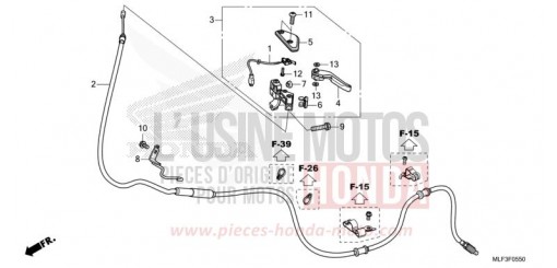 HANDBREMSHEBEL NT1100DN de 2022