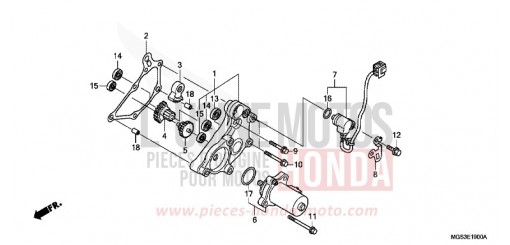 REDUZIERGETRIEBE NC700XDD de 2013