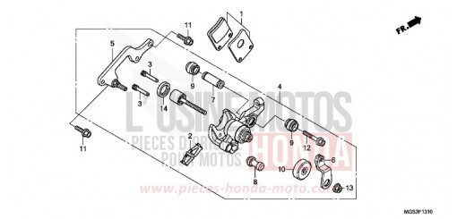 FESTSTELLBREMSSATTEL NC700XDD de 2013
