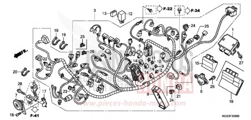 KABELBAUM NC700XAD de 2013