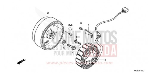 GENERATOR NC700XAD de 2013
