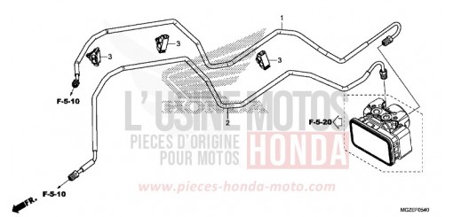 BREMSLEITUNG CB500FAF de 2015