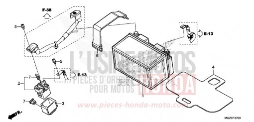 BATTERIE CB500FAF de 2015