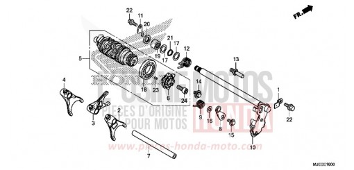 SCHALTTROMMEL CB650FAE de 2014
