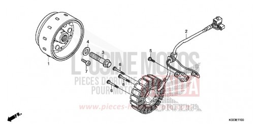 GENERATOR CBR300RG de 2016