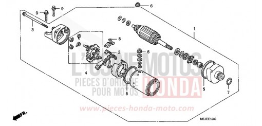 ANLASSER CB1300SA7 de 2007