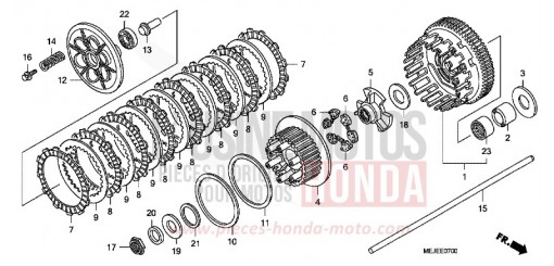 KUPPLUNG CB1300SA7 de 2007