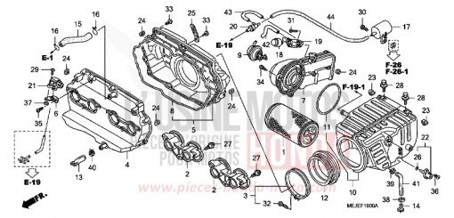 LUFTFILTER CB1300SA7 de 2007