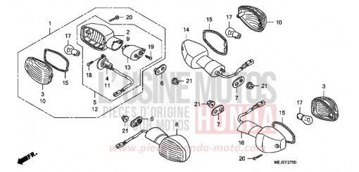 BLINKER CB1300SA7 de 2007