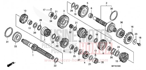 GETRIEBE CB1300SA8 de 2008