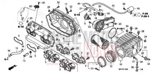 LUFTFILTER CB1300SA8 de 2008
