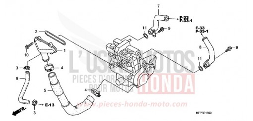 WASSERROHR CB1300SA9 de 2009