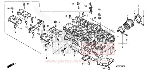 ZYLINDERKOPF CB1300SA9 de 2009