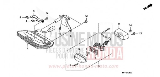 HECKLEUCHTE CB1300SA9 de 2009