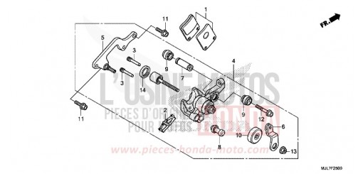 FESTSTELLBREMSSATTEL NC750DE de 2014