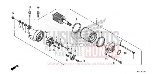 ANLASSER NC750DE de 2014