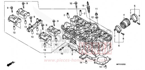 ZYLINDERKOPF CB1300SAA de 2010