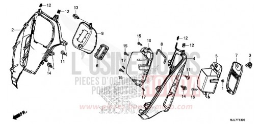 TASCHE NC750DE de 2014