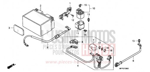 BATTERIE CB1300SAA de 2010