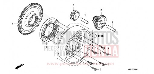 ANLASSERKUPPLUNG CB1300SAA de 2010